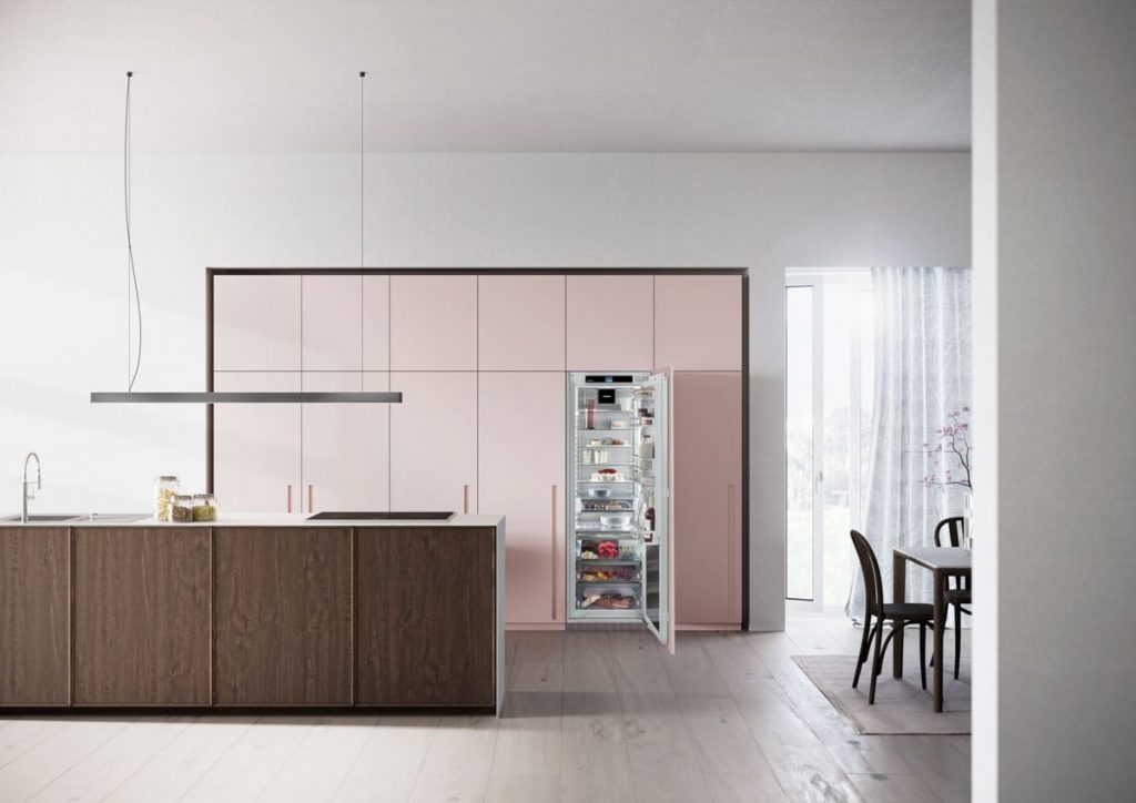 liebherr integrated fridge with water dispenser