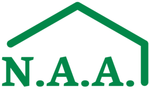 n.a.a. logo (forest green)